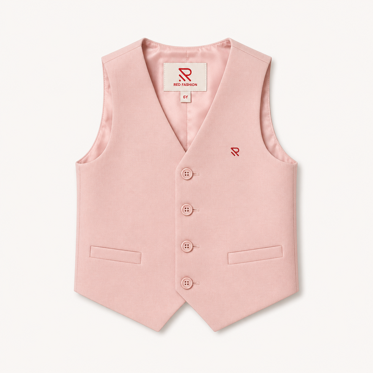 Red Fashion elite kids vest